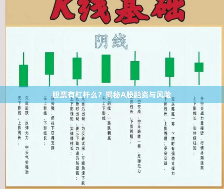 股票有杠杆么？揭秘A股融资与风险